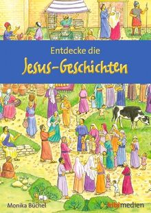 Entdecke die Jesus-Geschichten: Wimmelbild mit Heft