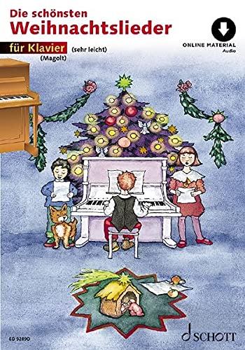 Die schönsten Weihnachtslieder: sehr leicht bearbeitet. Klavier. (Umrüster-Konsolidierung)