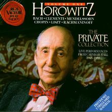 The Private Collection Vol. 1 (Live-Aufnahmen 1945-1950)