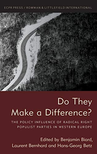 Do They Make a Difference?: The Policy Influence of Radical Right Populist Parties in Western Europe