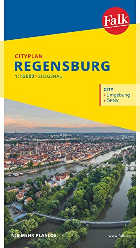Falk Cityplan Regensburg 1:16.000