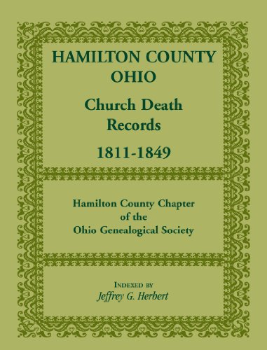 Hamilton County, Ohio, Church Death Records, 1811-1849