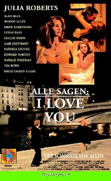 Alle sagen: I love you [VHS]