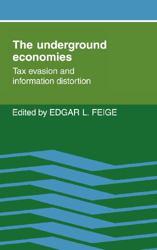 The Underground Economies: Tax Evasion and Information Distortion
