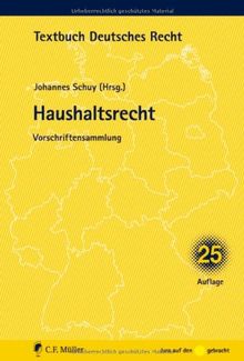 Haushaltsrecht: Vorschriftensammlung