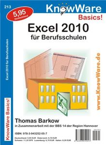 Excel 2010 für Berufsschulen