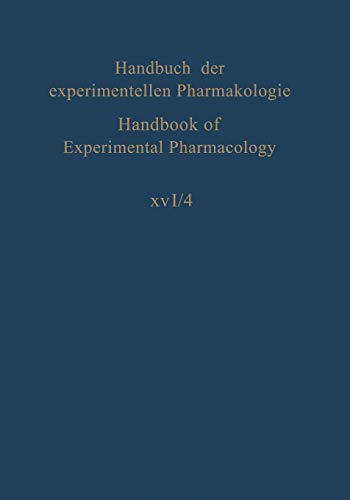 Erzeugung von Krankheitszuständen durch das Experiment: Teil 4: Niere, Nierenbecken, Blase (Handbook of Experimental Pharmacology, 16 / 4)