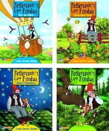 4 Bücher - Pettersson und Findus - Miniausgabe Nr 1 - 4