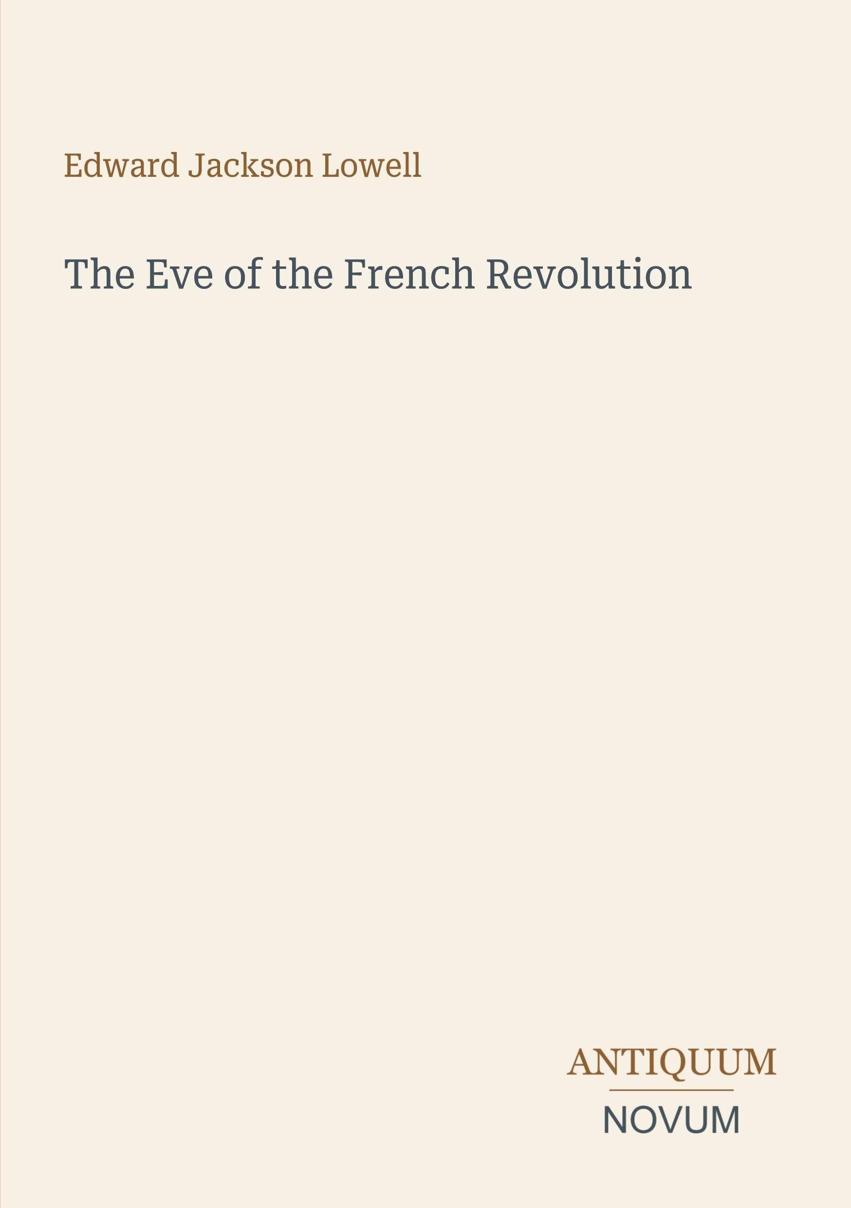 The Eve of the French Revolution