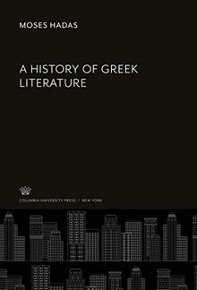 A History of Greek Literature