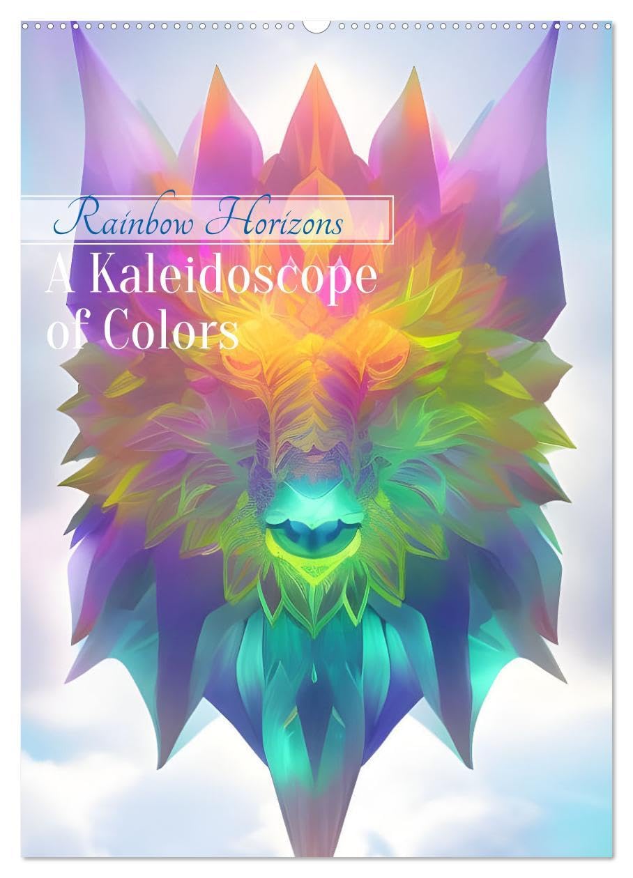 Rainbow Horizons (Wall Calendar 2026 DIN A2 portrait), CALVENDO 12 Month Wall Calendar: A Kaleidoscope of Colors