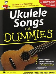 Ukulele Songs For Dummies Uke BK