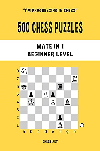 Chess Akt 500 Chess Puzzles, Mate In 1, Beginner Level
