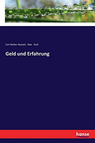 Geld und Erfahrung