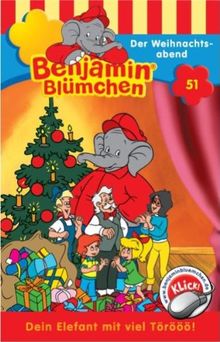 Benjamin Bluemchen - Folge 51: Der Weihnachtsabend [Musikkassette] [Musikkassette]