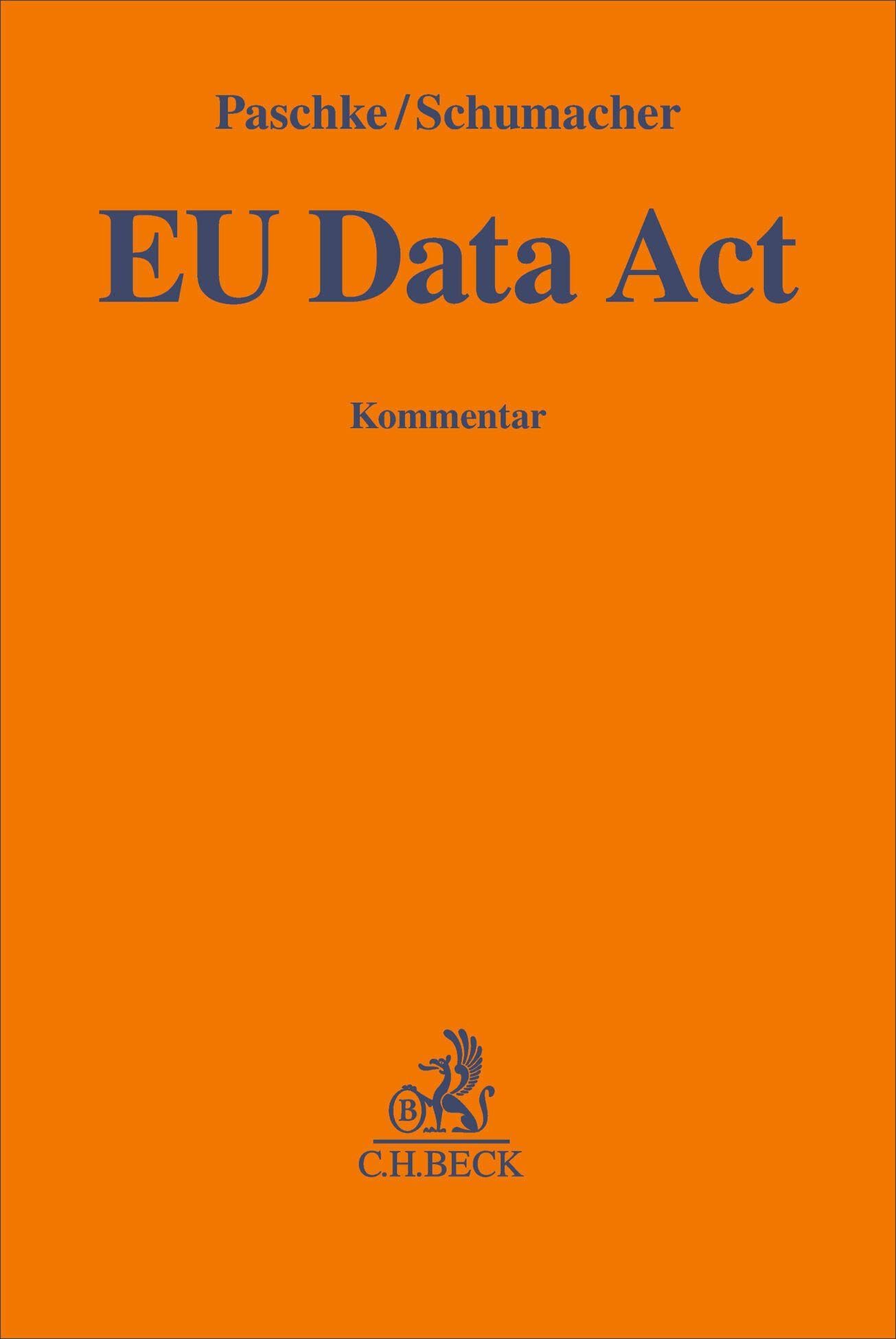 EU Data Act: Kommentar (Gelbe Erläuterungsbücher)