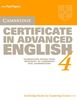 Cambridge Certificate in Advanced English 4 Student's Book: Examination Papers from the University of Cambridge Local Examinations Syndicate: Level 4 (Cae Practice Tests)