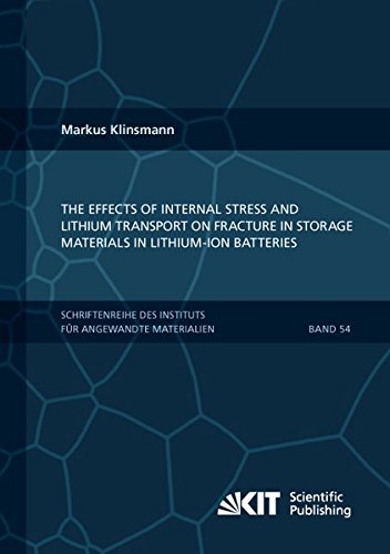 The Effects of Internal Stress and Lithium Transport on Fracture in Storage Materials in Lithium-Ion Batteries: Dissertationsschrift (Schriftenreihe ... Karlsruher Institut für Technologie)