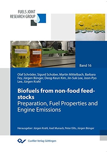 Biofuels from non-food feed-stocks: Preparation, Fuel Properties and Engine Emissions Final Report (Fuels Joint Research Group - Interdisziplinäre Kraftstoffforschung für die Mobilität der Zukunft)