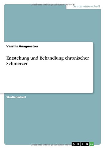 Entstehung und Behandlung chronischer Schmerzen