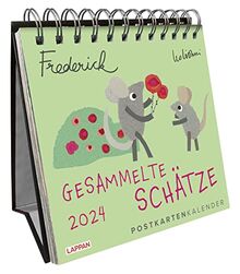 Frederick – Gesammelte Schätze 2024 (Frederick von Leo Lionni): Postkartenkalender | Tischkalender mit Spiralbindung und 53 Postkarten zum Heraustrennen und Versenden | Ideales Geschenk für Frauen