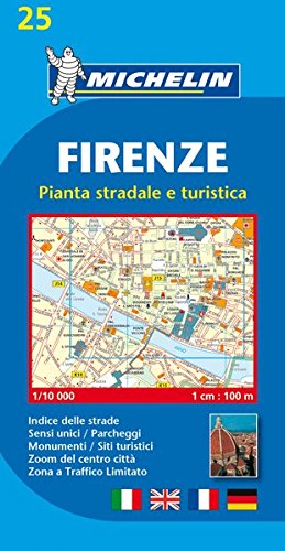 Michelin Firenze: Stadtplan 1:10.000 (Michelin Localkarte)