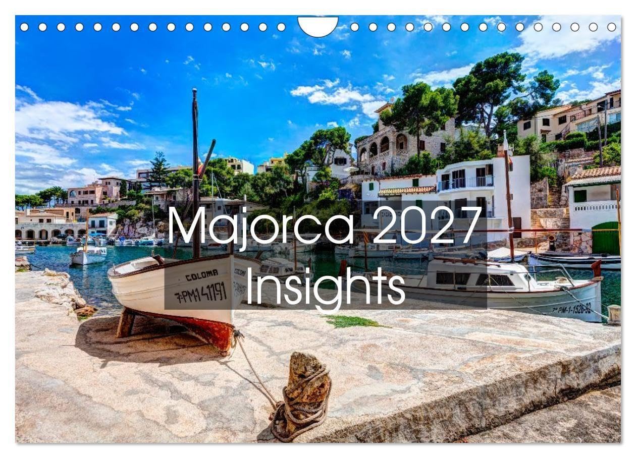 Majorca 2027 Insights (Wall Calendar 2027 DIN A4 landscape), CALVENDO 12 Month Wall Calendar