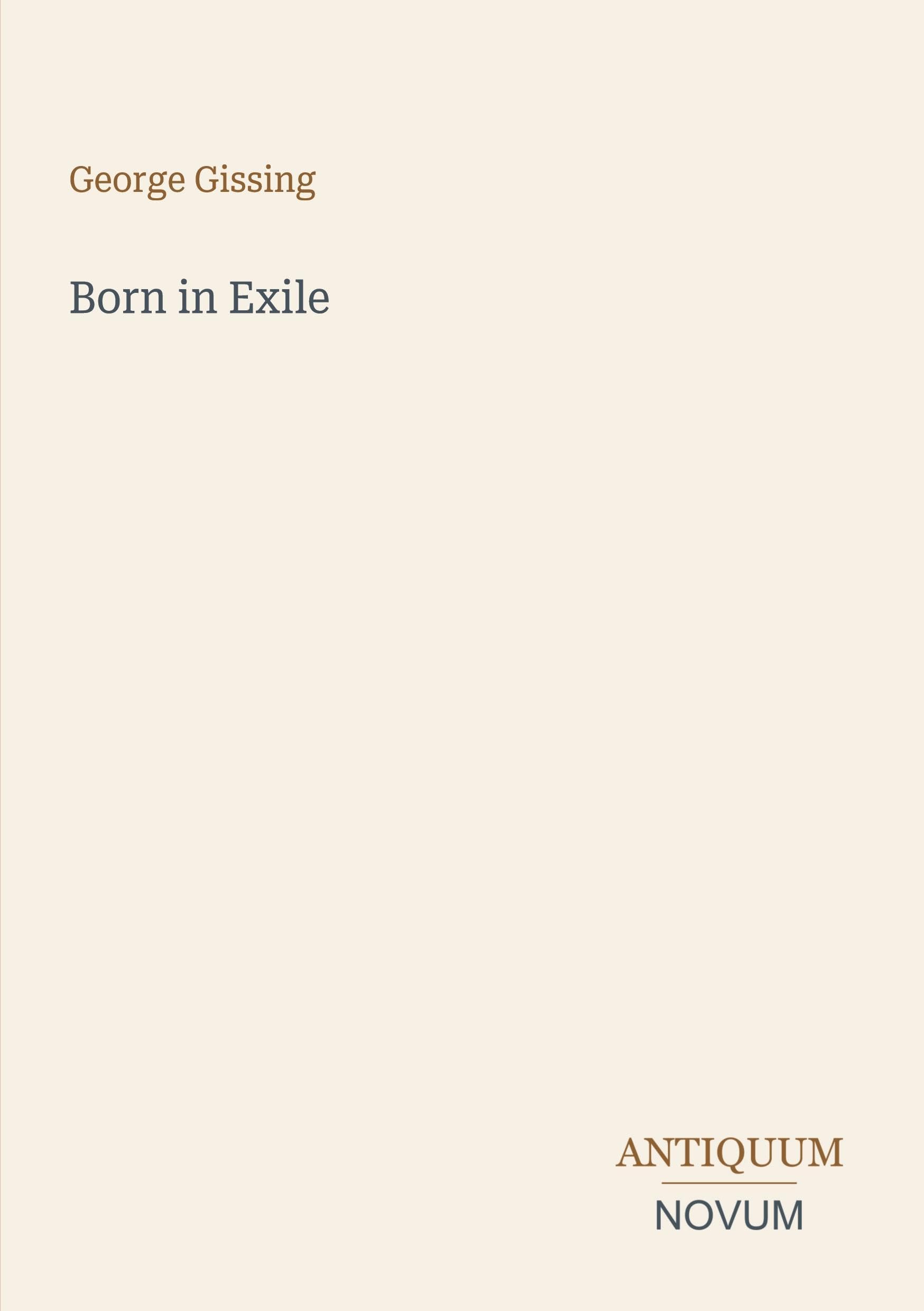 Born in Exile