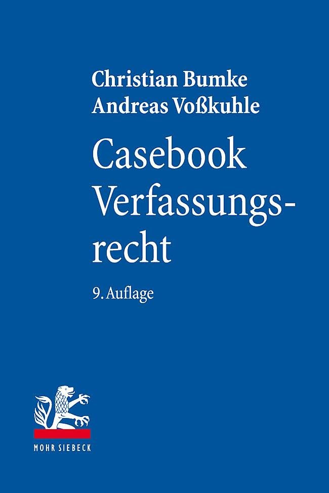 Casebook Verfassungsrecht - Christian Bumke Andreas Voßkuhle Kartoniert (TB)