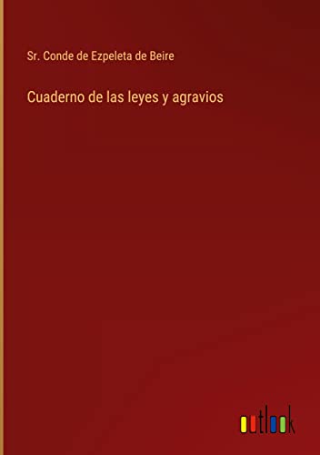 Cuaderno de las leyes y agravios
