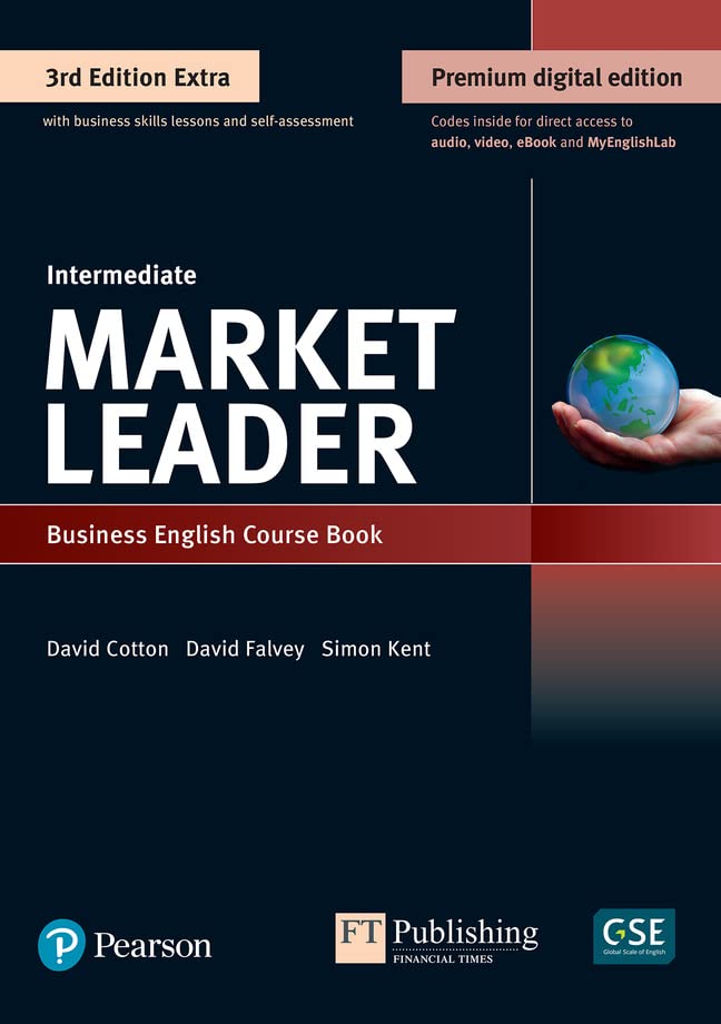 David Cotton Market Leader 3e Extra Intermediate Course Book, Qr, Dvd & Mel Pack, M. 1 Beilage, M. 1 Online-Zugang