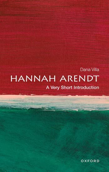 Hannah Arendt A Very Short Introduction - Dana Villa Taschenbuch
