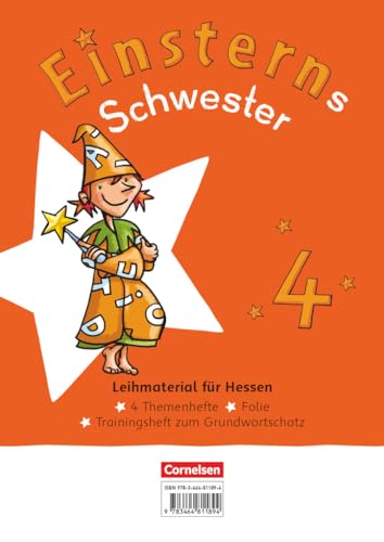 Einsterns Schwester - Sprache und Lesen - Neubearbeitung 2022 - 4. Schuljahr: Themenhefte 1-4 und Training Grundwortschatz - Leihmaterial für Hessen - Im Paket