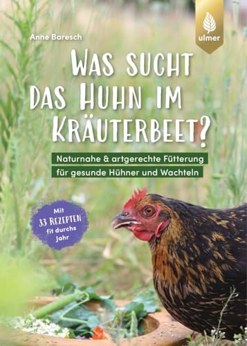 Was sucht das Huhn im Kräuterbeet?: Naturnahe & artgerechte Fütterung für gesunde Hühner und Wachteln. Mit 33 Rezepten fit durchs Jahr