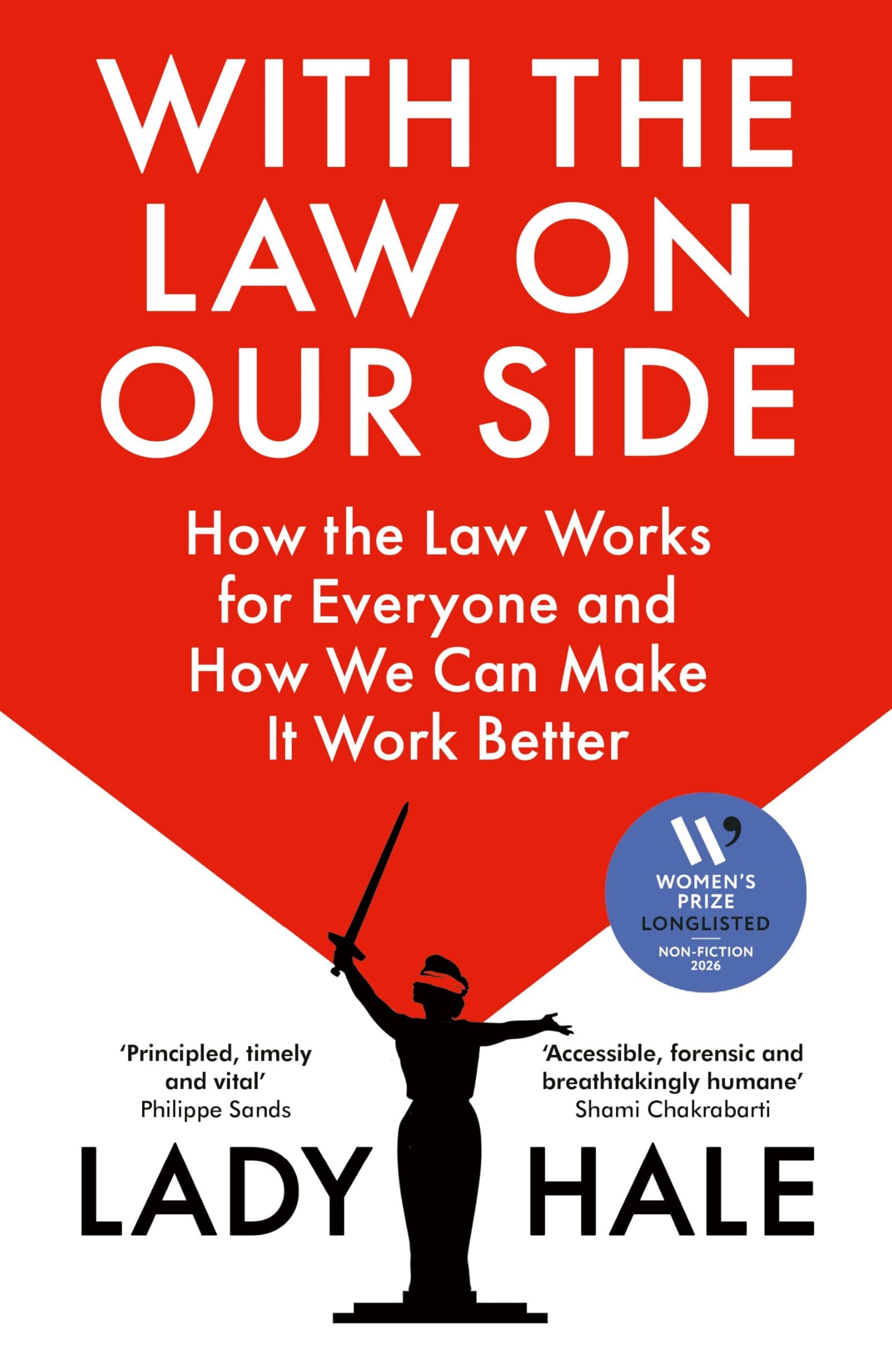 Lady Hale With The Law On Our Side, Longlisted For The Women's Prize For Non-Fiction 2026