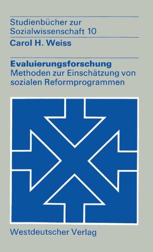 Evaluierungsforschung (Studienbücher zur Sozialwissenschaft)