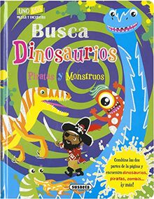 Busca dinosaurios (Mezcla y encuentra)