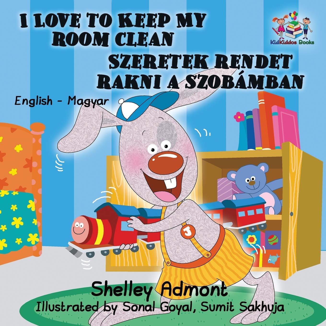 I Love to Keep My Room Clean: English Hungarian: English Hungarian Bilingual Children's Books (English Hungarian Bilingual Collection, Band 4)