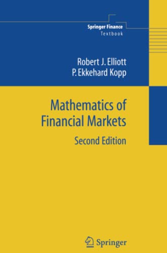 Mathematics of Financial Markets (Springer Finance)