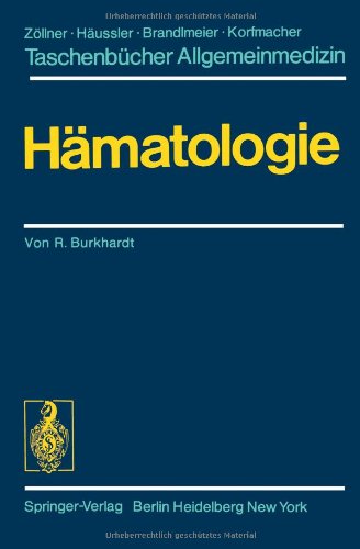 R. Burkhardt Hämatologie (Taschenbücher Allgemeinmedizin)