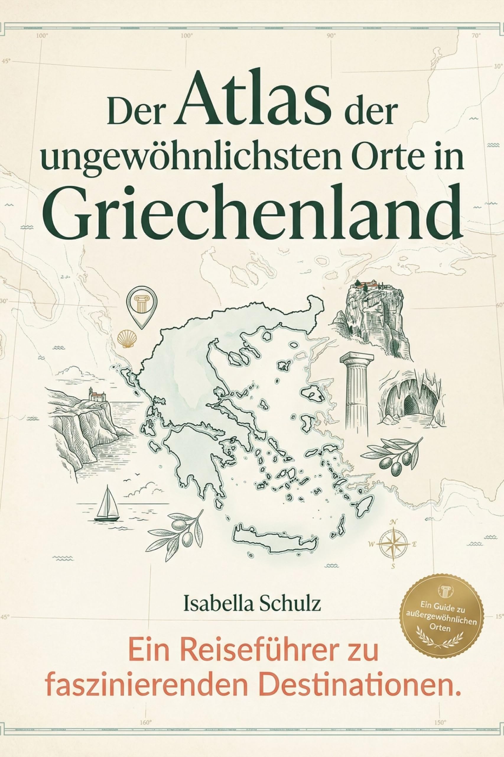 Der Atlas der ungewöhnlichsten Orte in Griechenland: Ein Reiseführer zu faszinierenden Destinationen. Der ultimative Guide für Entdecker und ... perfekte Geschenk für Griechenland-Liebhaber