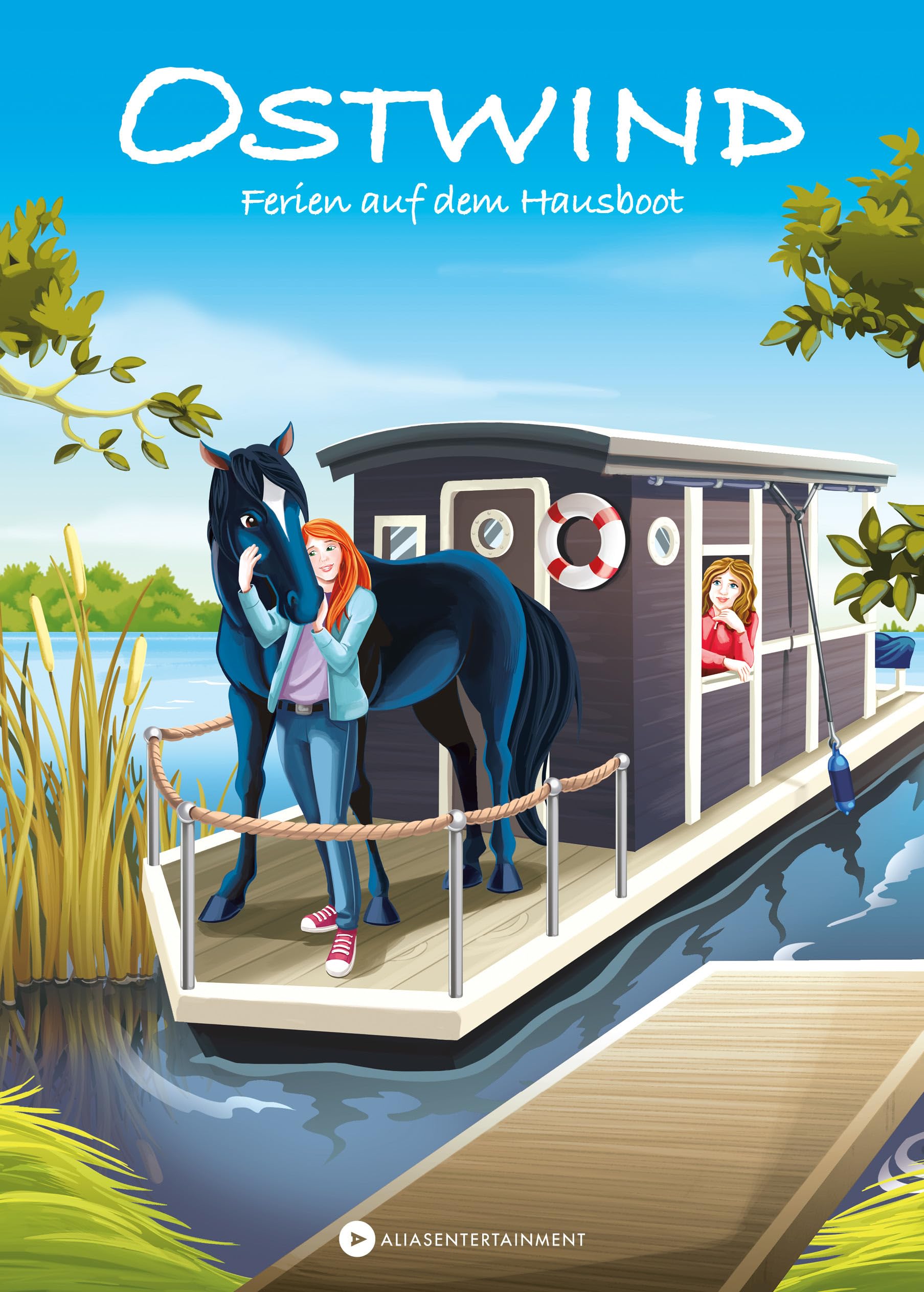Ostwind – Ferien auf dem Hausboot: Pferdegeschichten für Leseanfänger ab 6 Jahren (Ostwind für Erstleser)