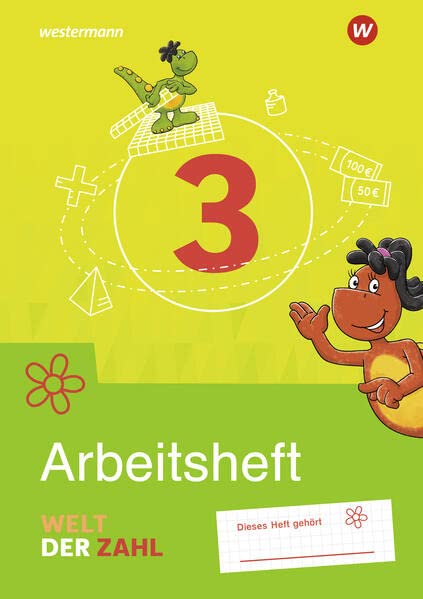 Welt der Zahl - Ausgabe 2022 für Berlin, Brandenburg, Mecklenburg-Vorpommern, Sachsen-Anhalt und Thüringen: Arbeitsheft 3