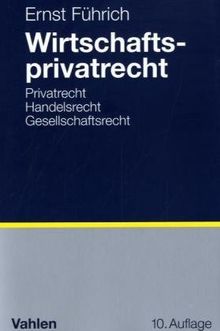 Wirtschaftsprivatrecht