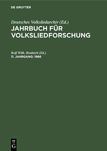 1966 (Jahrbuch für Volksliedforschung)