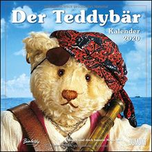 Der Teddybär 2020 - Broschürenkalender - Wandkalender - Format 30 x 30 cm: Bären sind doch bessere Menschen