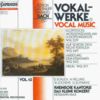 Vokal-Werke Vol.1
