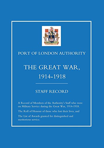Port of London Authority - The Great War 1914-1918: Staff Record