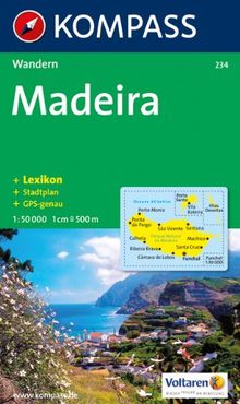 Madeira 1 : 50 000: Wander-, Freizeit- und Straßenkarte. Mit Sehenswürdigkeiten | Buch | Zustand gut