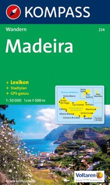 Madeira 1 : 50 000: Wander-, Freizeit- und Straßenkarte. Mit Sehenswürdigkeiten